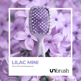 FHI Heat UNbrush Mini Detangling Brush close-up of bristles