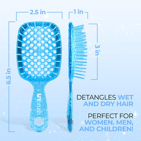 FHI Heat UNbrush Mini Detangling Brush in hand