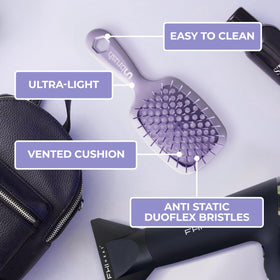 FHI Heat UNbrush Mini Detangling Brush with packaging