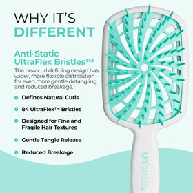 FHI Heat UNbrush Plus back view showcasing vented cushion