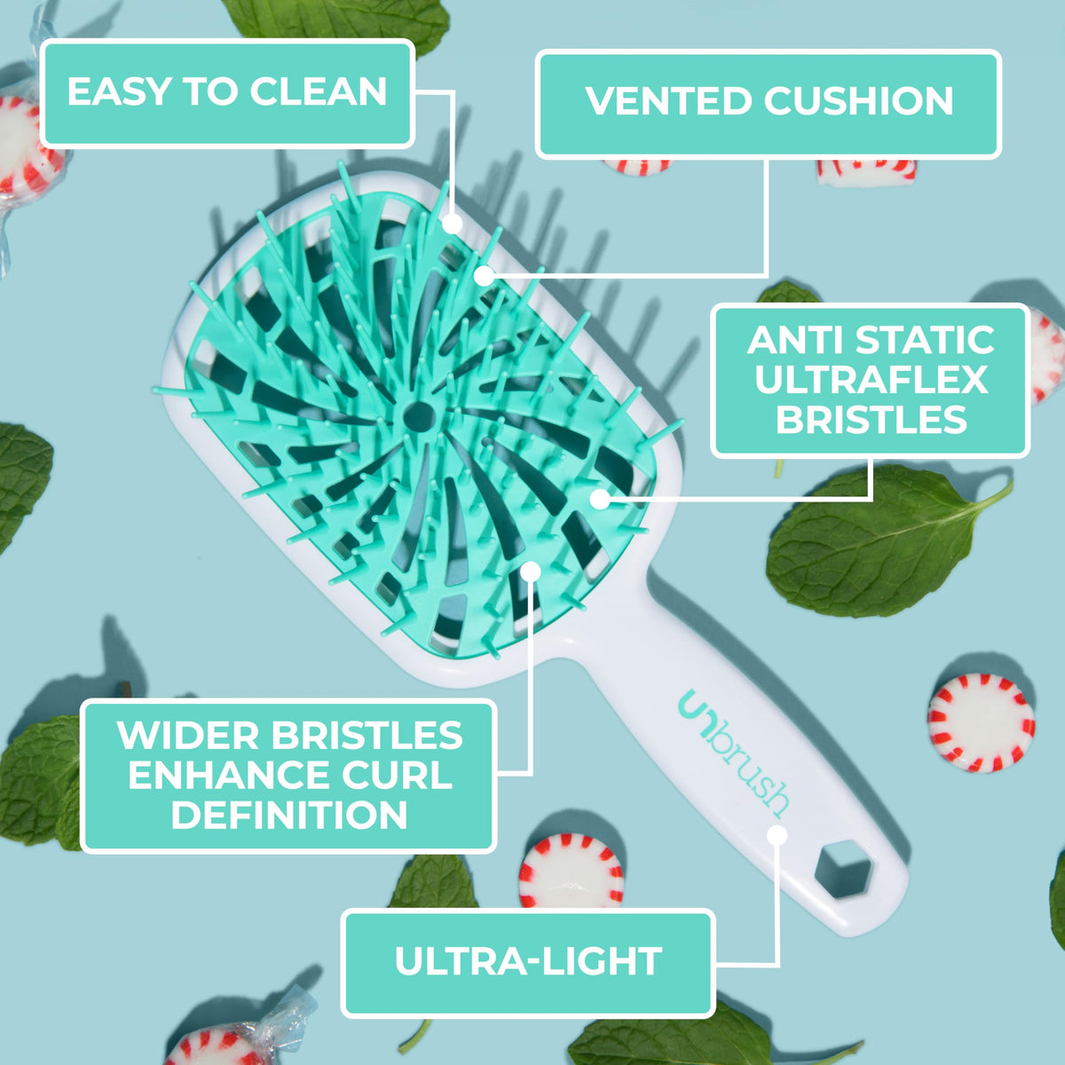 FHI Heat UNbrush Plus close-up of bristles