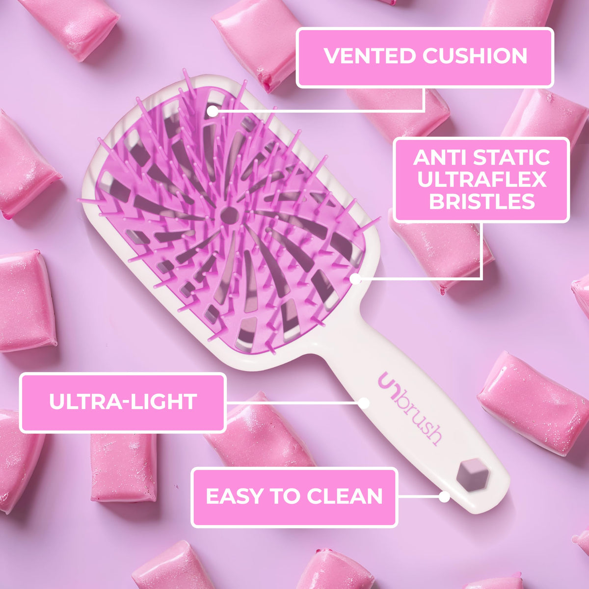 FHI Heat UNbrush Plus close-up of bristles