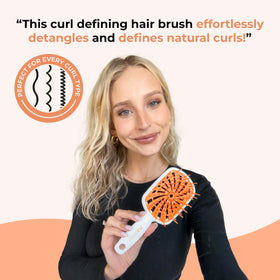 FHI Heat UNbrush Plus Detangling Brush showing bristles