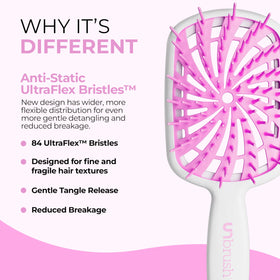 FHI Heat UNbrush Plus side view highlighting lightweight handle