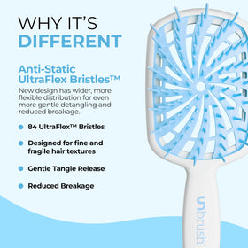 FHI Heat UNbrush Plus side view with lightweight handle