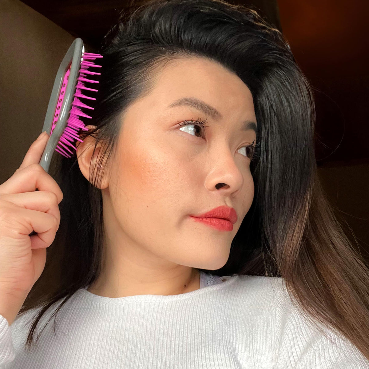FHI Heat Unbrush Wet & Dry Detangling Hair Brush back view