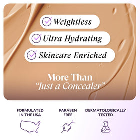 FIÈRA Luxury Concealer & Foundation dark shade with applicator