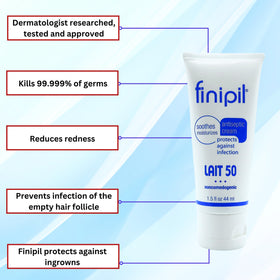 finipil Antiseptic Cream 50g back view