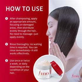 Fino Premium Touch Hair Mask 8.1 oz ingredients list