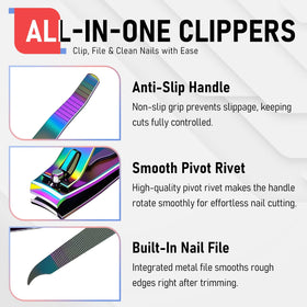 firiKer Nail Clippers Set showing precision blades