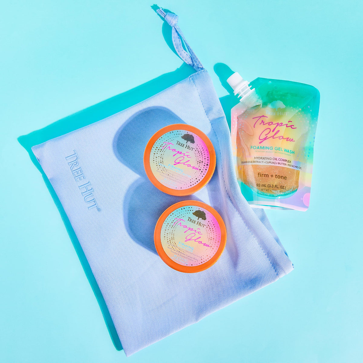 Firming Shea Sugar Scrub by Tree Hut in packaging