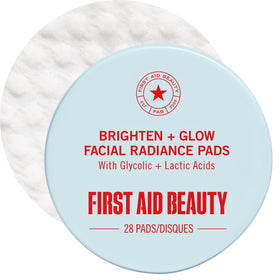 First Aid Beauty Brighten and Glow Facial Radiance Pads front view