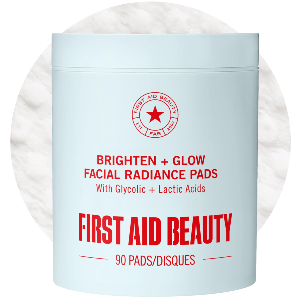 First Aid Beauty Facial Radiance Pads 90ct packaging front view