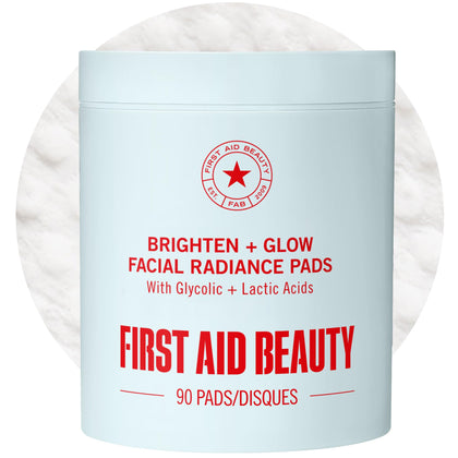 First Aid Beauty Facial Radiance Pads 90ct packaging front view