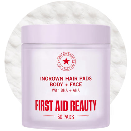 First Aid Beauty Ingrown Hair Pads 60 ct front view