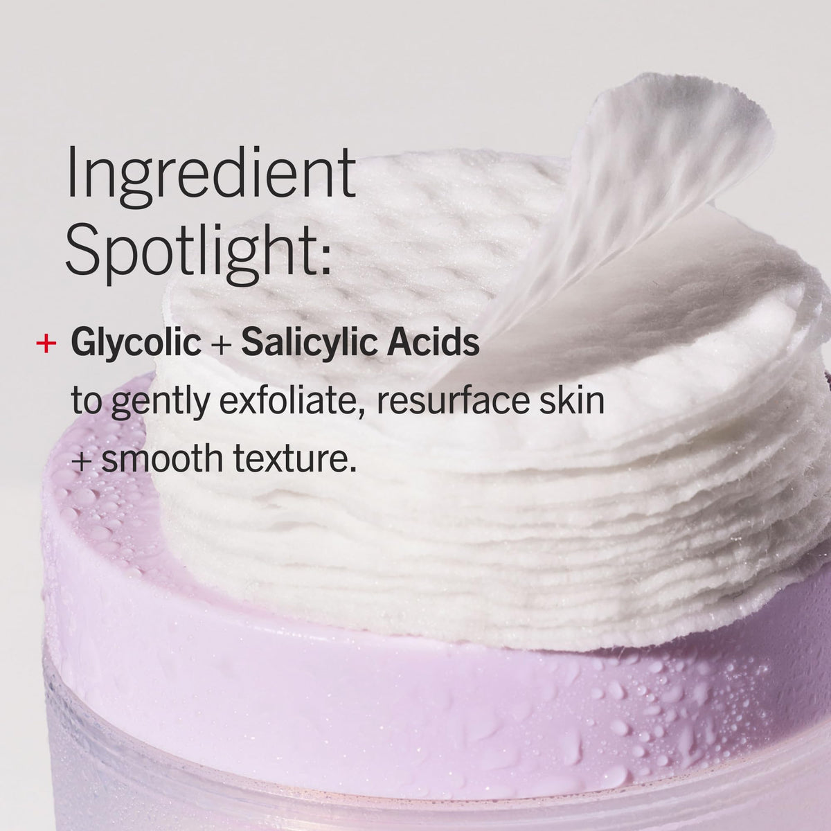 First Aid Beauty Ingrown Hair Pads texture close-up