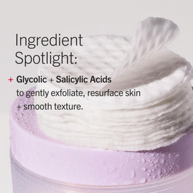 First Aid Beauty Ingrown Hair Pads texture close-up