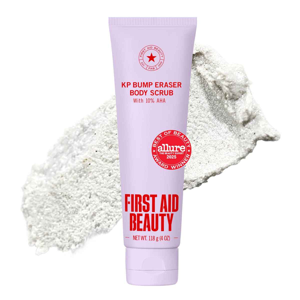 First Aid Beauty KP Bump Eraser Body Scrub 10% AHA front view