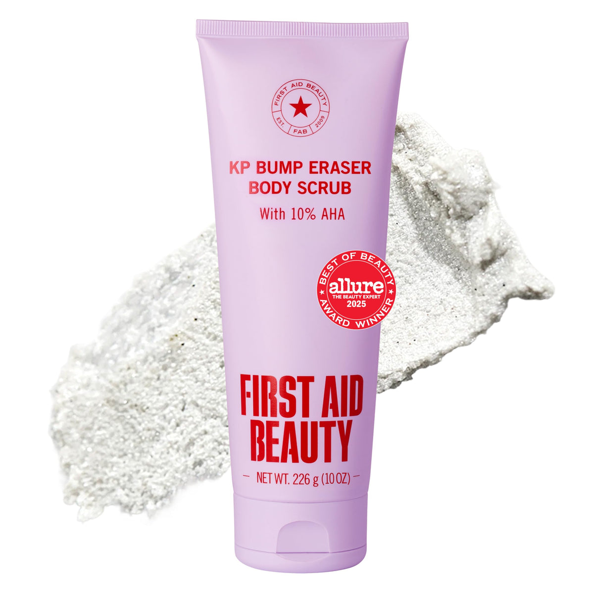 First Aid Beauty KP Bump Eraser Body Scrub 10 oz front view