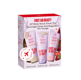 First Aid Beauty KP Bump Eraser Body Scrub Trio packaging front view