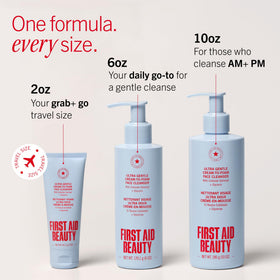 First Aid Beauty Ultra Gentle Cleanser side view