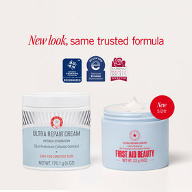 First Aid Beauty Ultra Repair Cream application on skin