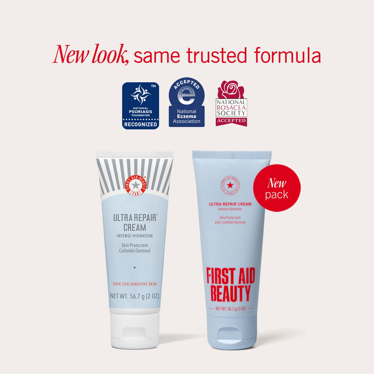 First Aid Beauty Ultra Repair Cream texture close-up