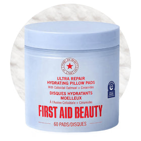 First Aid Beauty Ultra Repair Hydrating Pillow Pads packaging front view