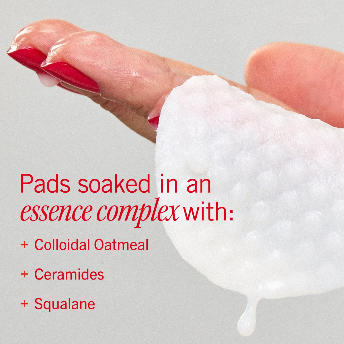 First Aid Beauty Ultra Repair Hydrating Pillow Pads with a soothing essence