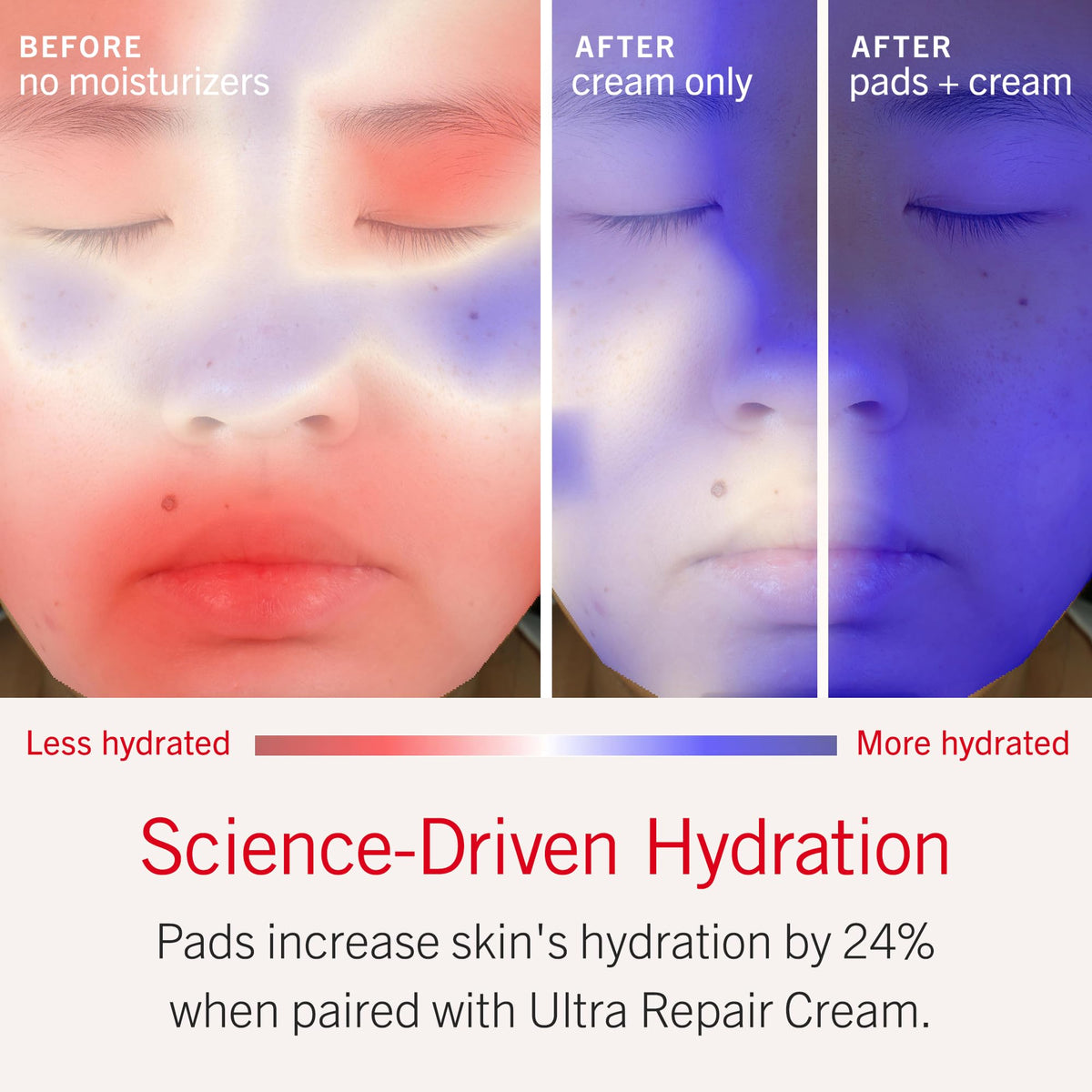 First Aid Beauty Ultra Repair Hydrating Pillow Pads with essence visible