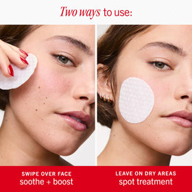 First Aid Beauty Ultra Repair Hydrating Pillow Pads with ingredients listed