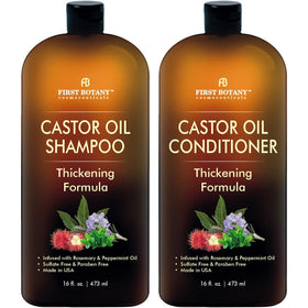 First Botany Anti Hair Loss Castor Oil Shampoo front view
