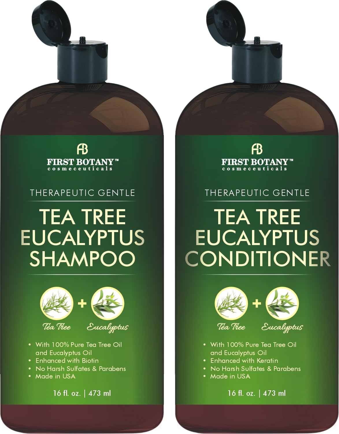 First Botany Tea Tree & Eucalyptus Shampoo front view