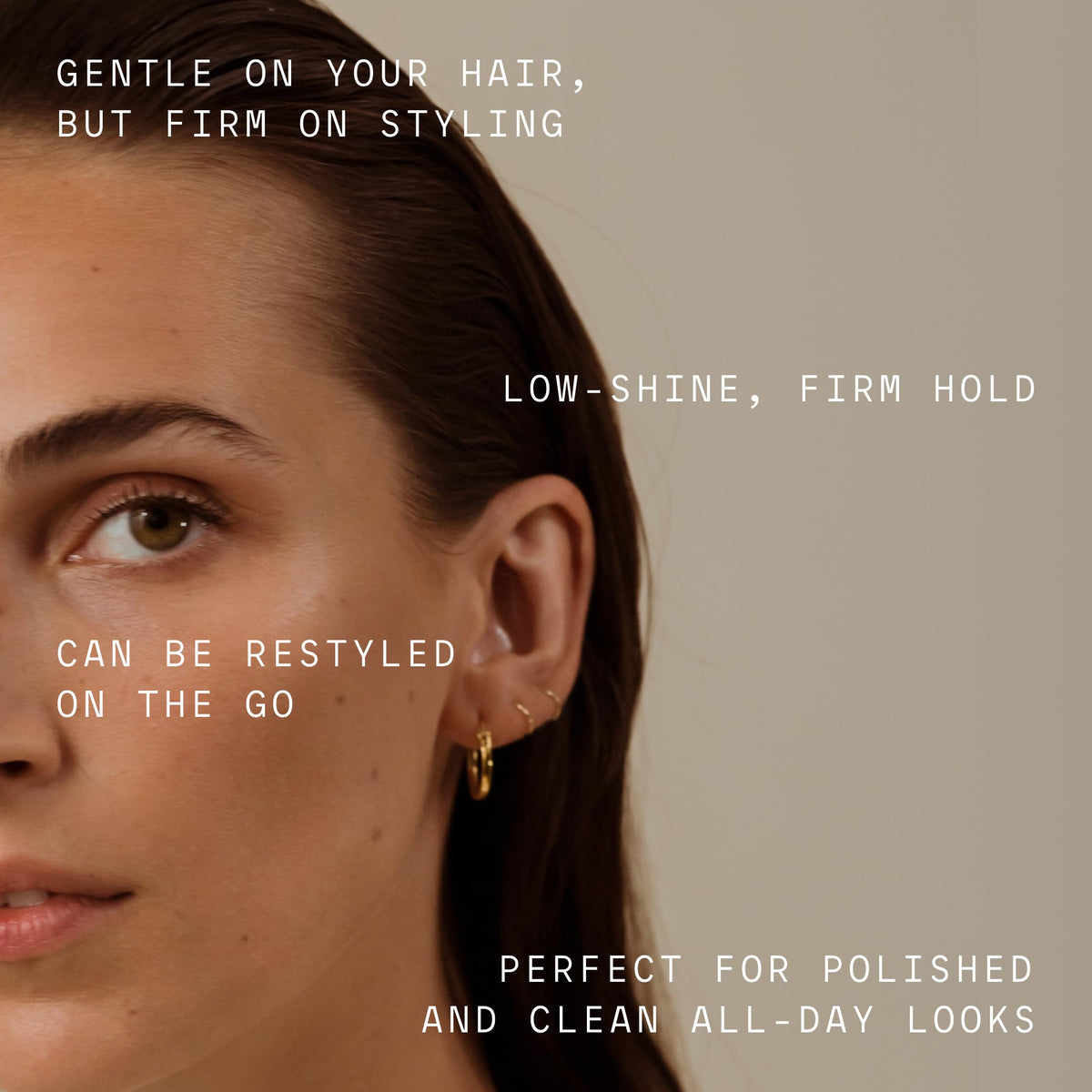 Firsthand All-Purpose Hair Pomade application on hair
