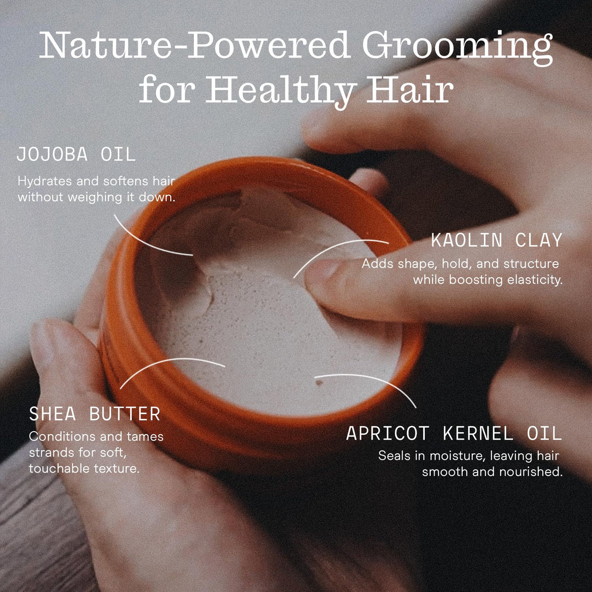 Firsthand Texturizing Paste 160g with application on hair