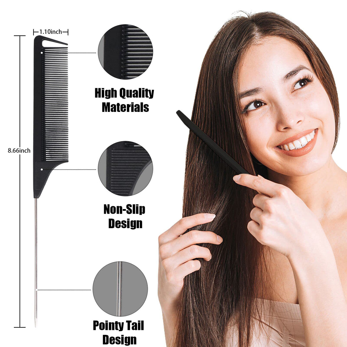 FIRSTPELLA combs displayed in a vibrant array of colors