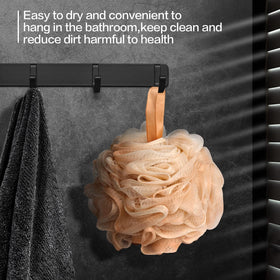 Fishent Loofah expanded in water for use
