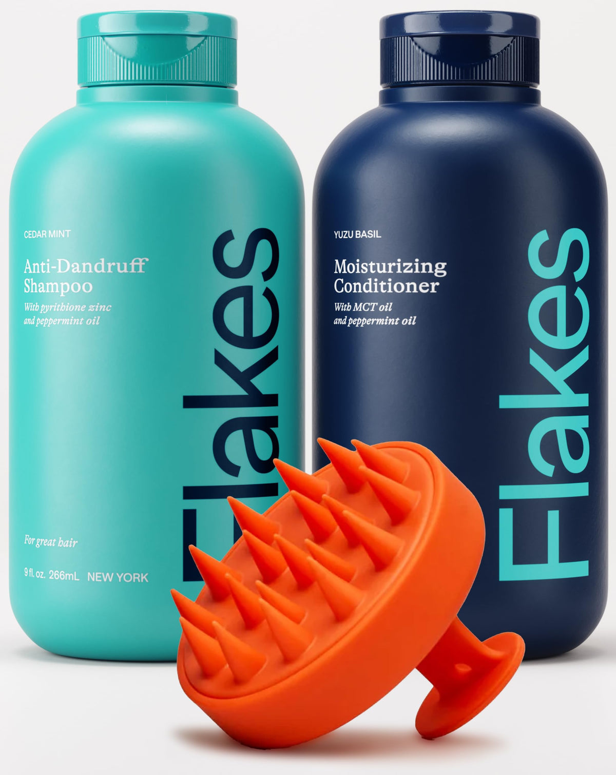 Flakes Anti Dandruff Shampoo 9 fl oz front view