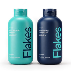 Flakes Anti Dandruff Shampoo bottle front view