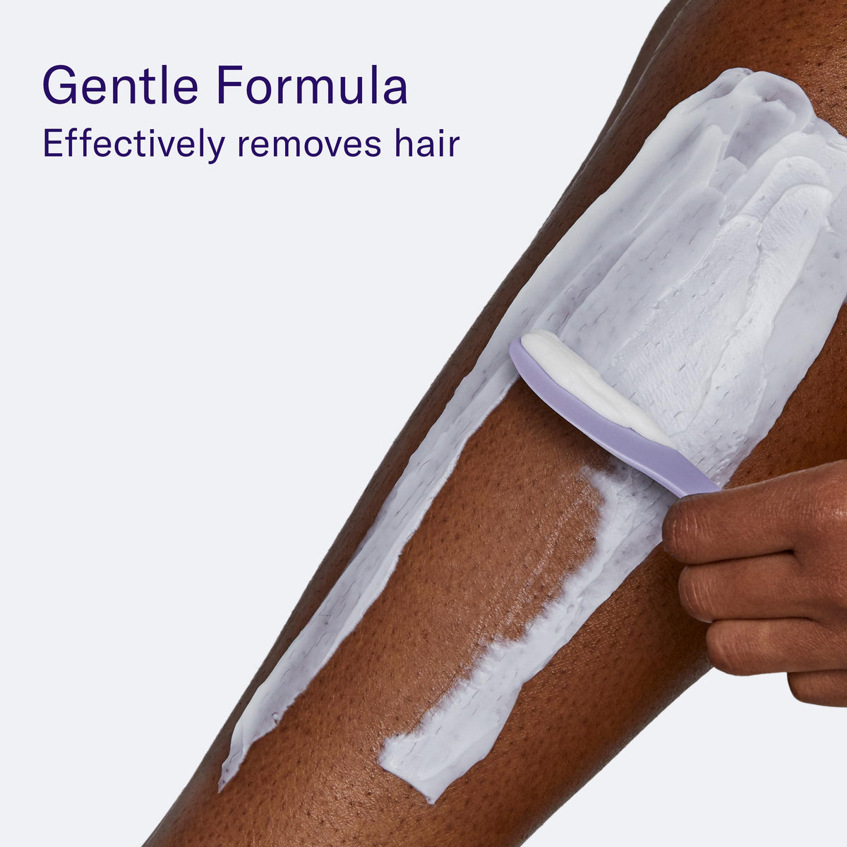 Flamingo Body Hair Removal Cream spatula applicator