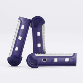 Flamingo Dermaplane Blades in packaging with product details