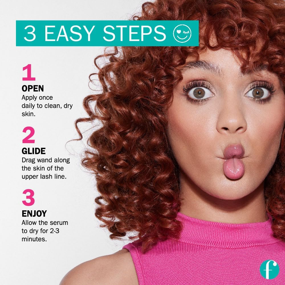 FLASHSERUM Eyelash Serum application instructions