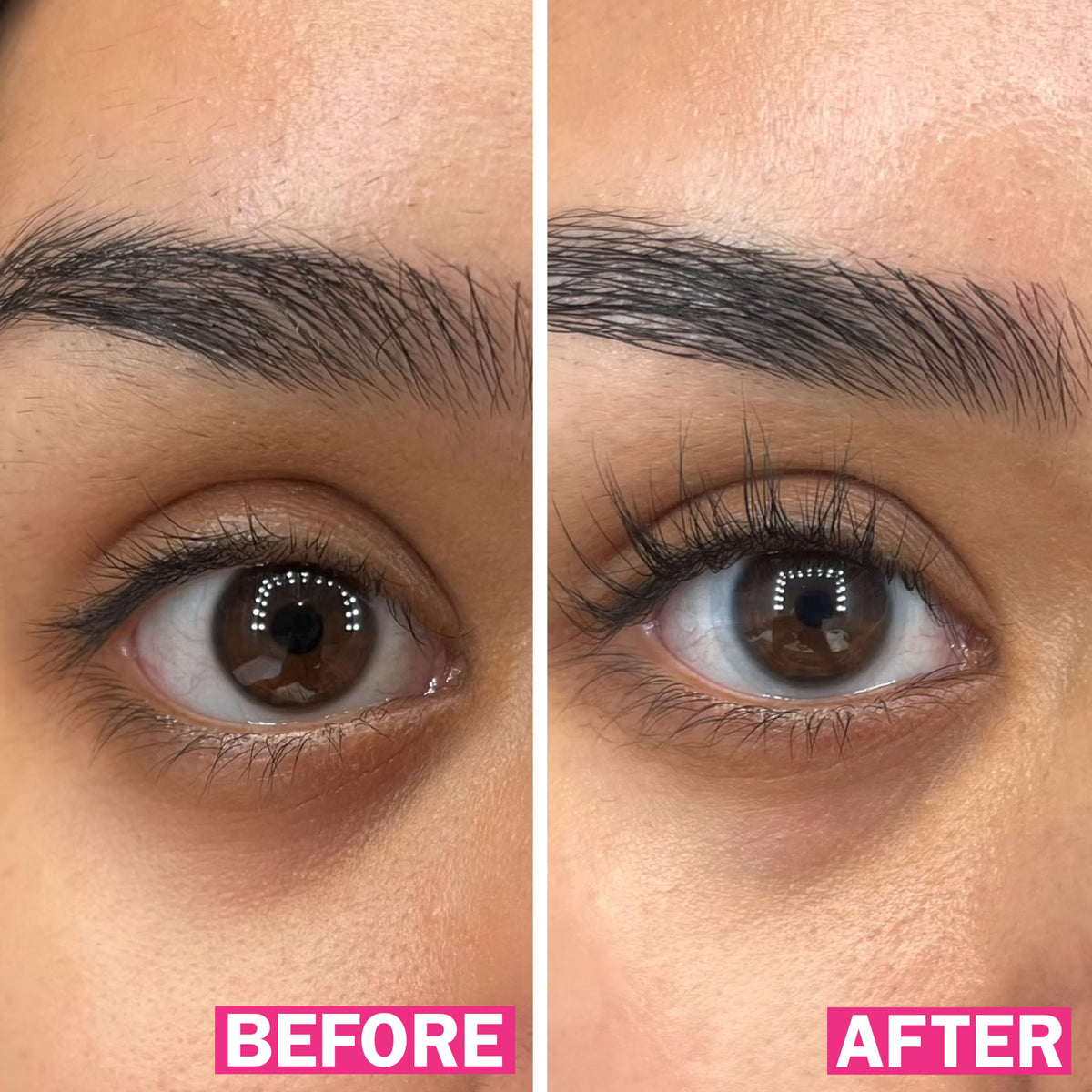 FLASHSERUM Eyelash Serum Mini 1mL on a vanity