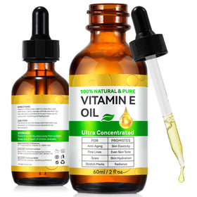 flasture Vitamin E Oil 75,000 IU front view with packaging