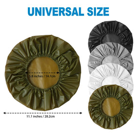 Flat lay of CHFONG shower caps in different colours