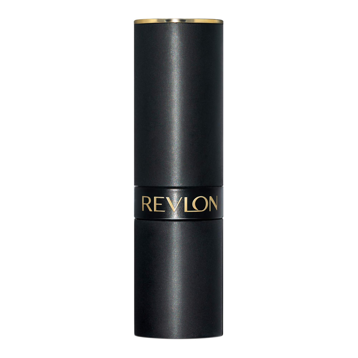 Flat lay of REVLON lipstick with makeup accessories