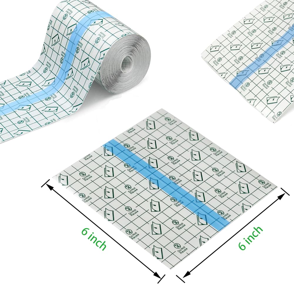Flatoedu 6x6 in bandage with moisture protection feature