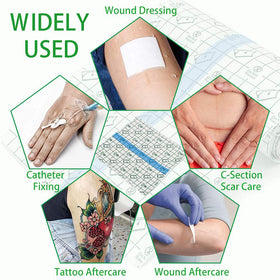 Flatoedu bandages showing waterproof feature