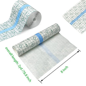 Flatoedu Tattoo Aftercare Bandage Roll 8" x 2 Yard side view