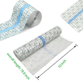 Flatoedu Tattoo Aftercare Bandage Roll size comparison with hand